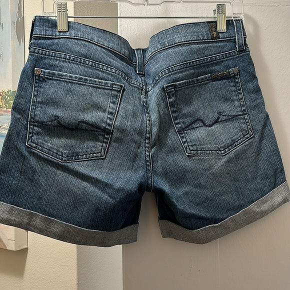 7 for all mankind denim shorts - Picture 2 of 2